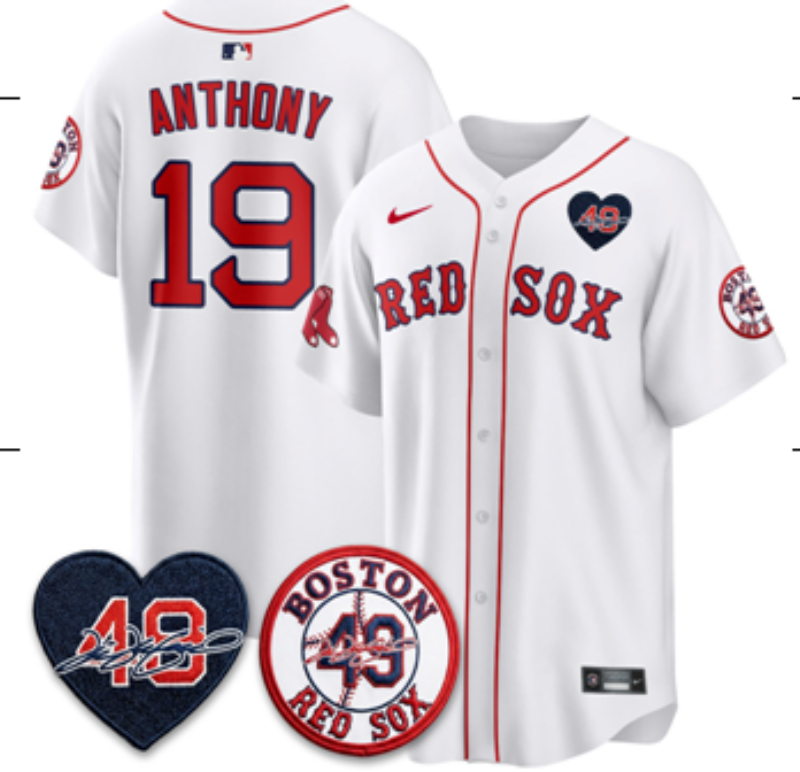Men 2026 Boston Red Sox #19 Anthony white Game Nike MLB Jersey 0822001->boston red sox->MLB Jersey